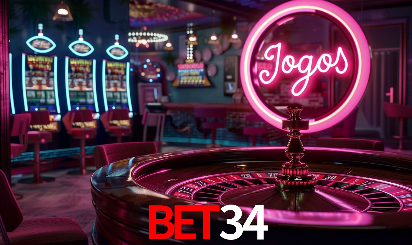 Jogos de Mesa Premium BET34 - Blackjack, Roleta, Baccarat